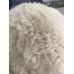  Sheared White Rabbit Knit Beret Hat by Surell Accessories NEW w/ tags  eb-88431425